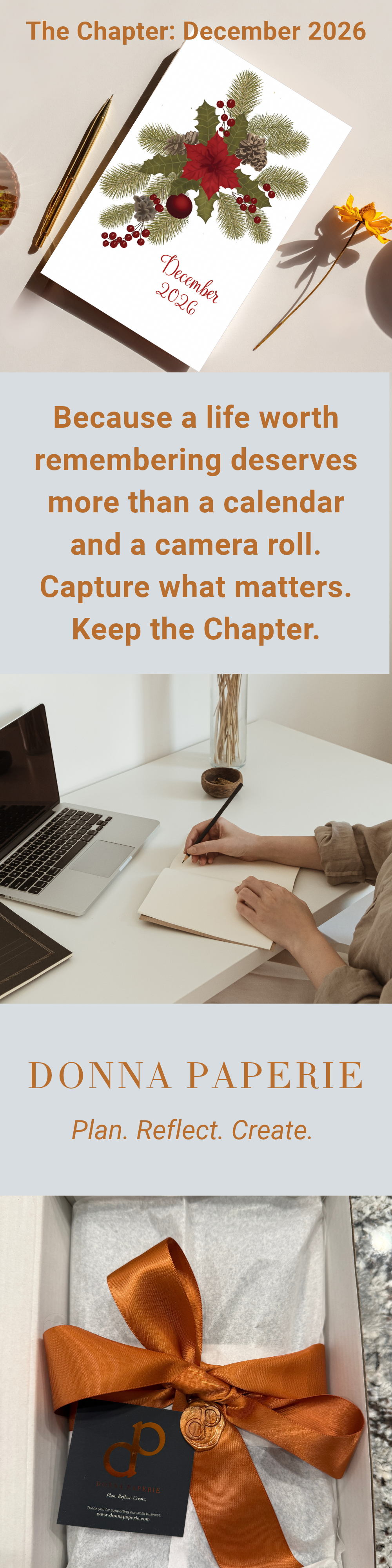 The Chapter | December One-Month Planner