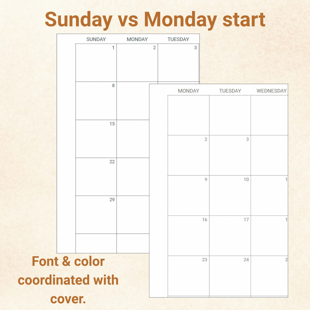 The Chapter | December One-Month Planner