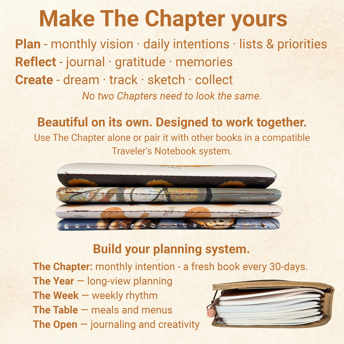 The Chapter | December One-Month Planner